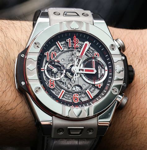 Hublot unico world poker watch